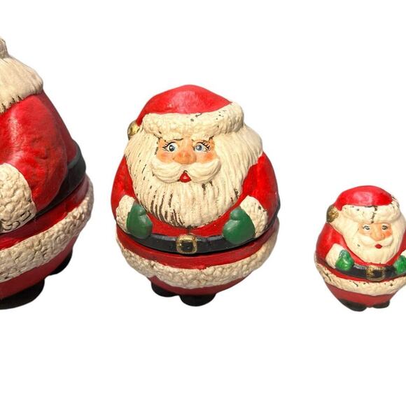 Nesting Santas Four Sizes - Picture 5 of 11
